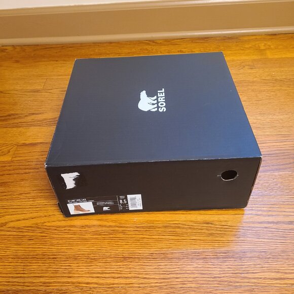 Sorel Hi-Line Heel Lace Up Boots Women's Sz 8.5 Umber Ceramic Suede / Nubuck - Picture 8 of 9